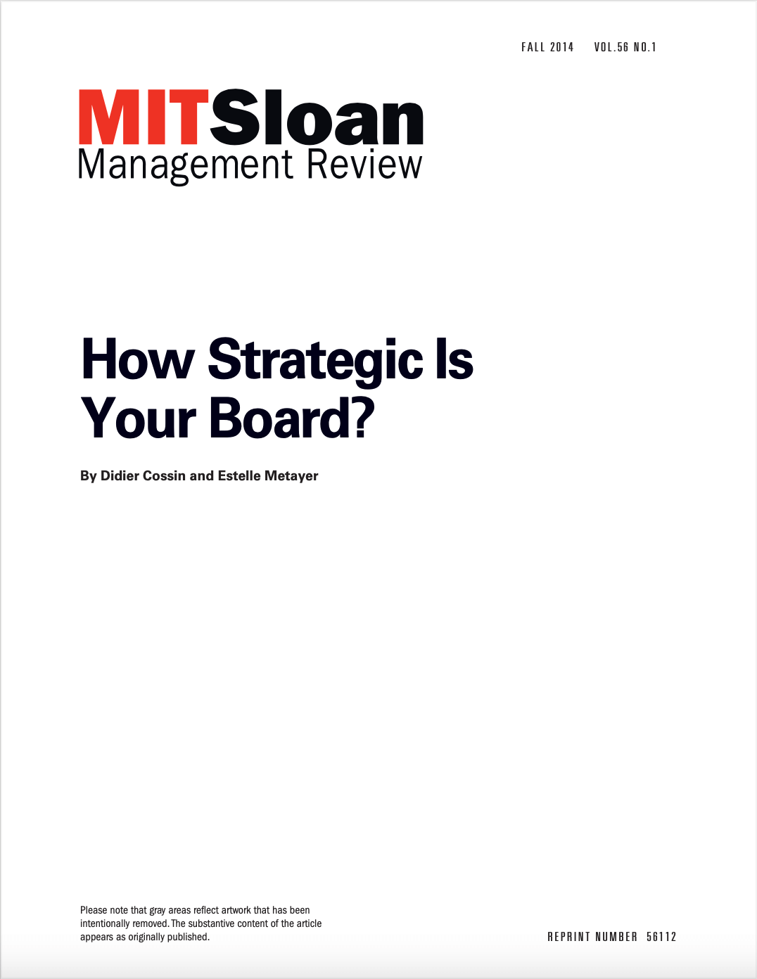 How Strategic is your board